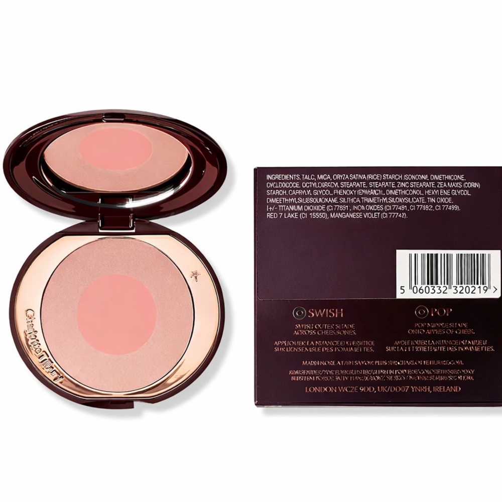Charlotte Tilbury Cheek to Chic First Love Sculpt + Glow 2 Steps Cult Fave NIB
